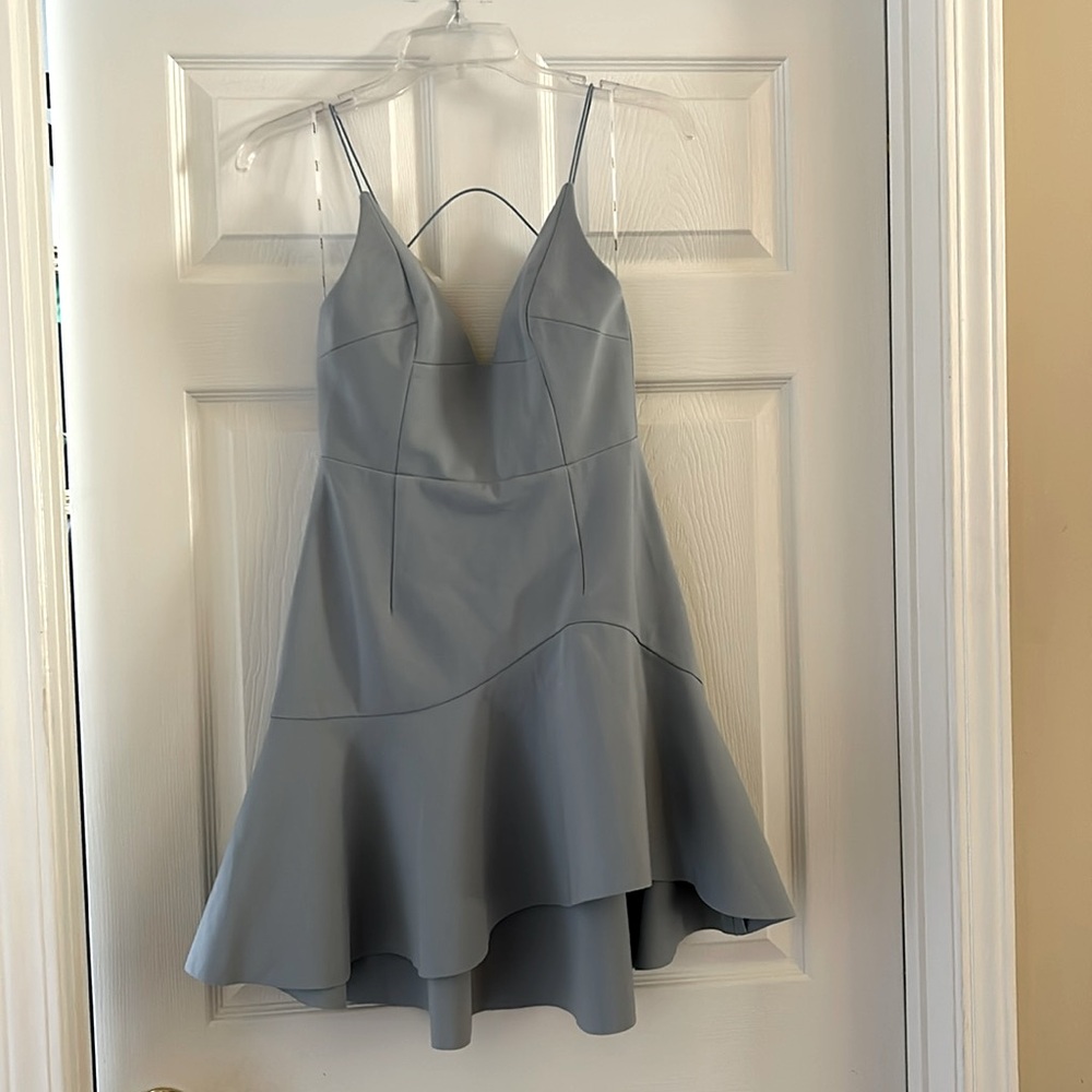 Elliat X Revolve Ice Blue Arch Dress Size Small